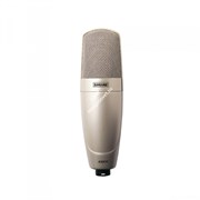 SHURE KSM32/SL студийный конденсаторный микрофон , цвет &#39;шампань&#39;, держатель &#39;паук&#39;, чехол для хранения