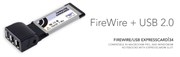 Sonnet FireWire USB 2 ExpressCard/34 (2 FireWire + 1 USB ports)