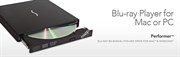 Sonnet Performer Blu-Ray Disc Player with Player Software for Mac OS X