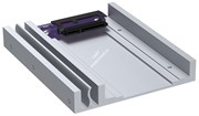 Sonnet Transposer, 2.5&quot; SATA SSD to 3.5&quot; Removable Tray Adapter