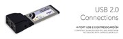 Sonnet USB 2.0 4-port ExpressCard/34
