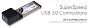 Sonnet USB 3.0 ExpressCard/34 (2-ports, Macintosh/Windows)