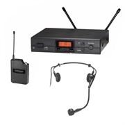 ATW2110a/P1 петличная радиосистема, 10 каналов UHF с  микрофоном AT899cw/AUDIO-TECHNICA