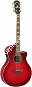 YAMAHA APX-1000 CRB акустическая гитара со звукоснимателем, с вырезом, цвет Crimson Red Burst