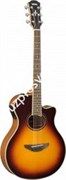 YAMAHA APX-700II BSB акустическая гитара со звукоснимателем, цвет Brown Sunburst