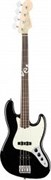 FENDER AM PRO JAZZ BASS FL RW BK бас-гитара American Pro Jazz Bass , безладовая, цвет черный, кленовая накладка грифа