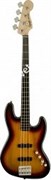 FENDER SQUIER DELUXE JAZZ BASS® IV ACTIVE (4 STRING) EBONOL FINGERBOARD 3-COLOR SUNBURST бас-гитара Deluxe Jazz Bass, активная