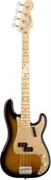 Fender American Original '50s Precision Bass®, Maple Fingerboard, 2-Color Sunburst Бас-гитара с кейсом, цвет 2х цветный санберст