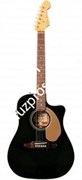 FENDER Sonoran SCE Thinline Black электроакустическая гитара, цвет черный