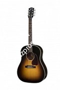 GIBSON J-45 Standard Vintage Sunburst электроакустическая гитара, цвет санберст, в комплекте кейс