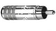 SWITCHCRAFT 3502A кабельный разъем RCA ('папа'). Никелированный.