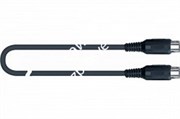 QUIK LOK S164-3 миди кабель, 3м., пластиковые разъемы 5-pole Male DIN