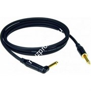 KLOTZ KIKKG3.0PRSW готовый инструментальный кабель IY106, длина 3м, моно Jack Amphenol- моно Jack Amphenol угловой(контакты поз.