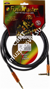 KLOTZ TM-R0450 готовый инструментальный кабель T.M. Stevens Funkmaster, длина 4.5м, моно Jack KLOTZ - моно Jack KLOTZ(угловой),