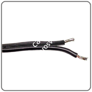 HORIZON Z18GA.K спикер кабель 2 x 0.75 мм2, изоляция ПВХ, матовая поверхность, цвет черный, указана цена за метр