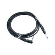 HORIZON G5S-30LR инструментальный кабель 1x0,8мм2, длина 9м, прорезиненные разьемы моно джек- моно джек угловой, цвет черный