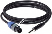 KLOTZ SC1-SP05SW готовый спикерный кабель LY215T, длина 5м, Neutrik speakon - моно Jack Neutrik, металл