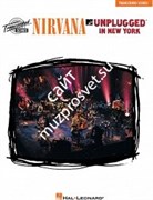 HAL LEONARD 672405 NIRVANA - UNPLUGGED IN NEW YORK нотный сборник
