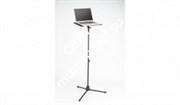 K&amp;M 12155-000-55 стойка для ноутбука весом до 5 кг, платформа 40x29 см , на треноге, в. от 78 до 129 см, сталь, чёрный