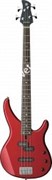 YAMAHA TRBX174 RED METALLIC бас-гитара, корпус - ольха, гриф - клен, накладка на гриф - палисандр, 24 лада, 2 звукоснимателя P/J