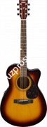 YAMAHA FSX315CTBS электроакустическая гитара, цвет Tobacco Brown Sunburst
