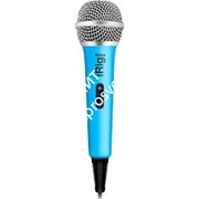 IK MULTIMEDIA iRig Voice - Blue ручной микрофон для караоке с аналоговым подключением к iOS и Android устройствам, синий