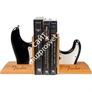 FENDER Strat Body Bookends, Black Подставка для книг