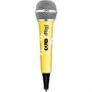 IK MULTIMEDIA iRig Voice - Yellow ручной микрофон для караоке с аналоговым подключением к iOS и Android устройствам, желтый
