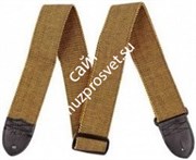 FENDER 'F' Tweed Strap, Gold/Black Ремень для гитары/бас-гитары