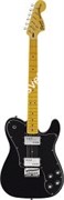 FENDER SQUIER VINTAGE MODIFIED TELECASTER DELUXE MN BLACK электрогитара, цвет чёрный