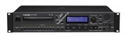 Tascam CD-6010 CD/MP3 плеер, XLR/RCA/SPDIF AES/EBU, RS-232C, D-sub 9-pin, (D-sub 15-pin), pitch 16%, 2U, Anti-shock, Fader start / event start, 4,9 кг., пульт ДУ, контрольный аудио монитор на передней панели