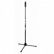 QUIK LOK A987 BK прямая микрофонная стойка на треноге, регулировка высоты одной рукой, высота 104-157 см., цвет черный
