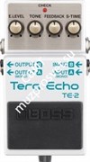 BOSS TE-2 Tera Echo гитарная педаль атмосферный ревер/дилей с функцией Freeze