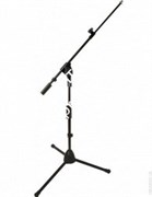 QUIK LOK A516 BK EU низкая микрофонная стойка типа журавль на треноге, высота 52-76 см, длина журавля 53-91 см, чёрн