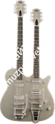 Gretsch G5265 Electromatic® Jet Double Neck with Bigsby®, Rosewood Fingerboard, Silver Sparkle Электрогитара, цвет серебристый
