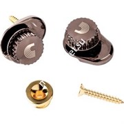 PLANET WAVES PW-SLS-03 NS STRAP LOCK SYSTEM - GOLD система фиксации гитарного ремня, цвет золотистый PLANET WAVES PW-SLS-03 NS STRAP LOCK SYSTEM - GOLD система фиксации гитарного ремня, цвет золотистый