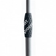 K&M 21080-300-55 Soft Touch микрофонная стойка 'журавль', в 92-163 см, дл 'плеча' 42-72 см, складная, сталь, чёрная