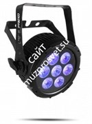 CHAUVET-PRO COLORdash Par Hex 7 профессиональный светодиодный прожектор направленного света 7х10Вт RGBAW+UV