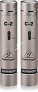 Behringer C-2 подобранная пара конденсаторных микрофонов для студии или концертной работыс держателями и кейсом, 20-20000Гц, Max.SPL 140 дБ