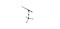 Ultimate Support PRO-T-SHORT-T стойка микрофонная низкая "журавль" на треноге, телескоп. стрела, высота 49-76см, черная - фото 10263