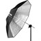 100975 Зонт Umbrella Shallow Silver M (105cm/41") - фото 104979