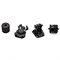 Набор адаптеров Action Adapter Kit (черный) - фото 110119