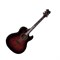 DEAN EXQA TGE - электроакустическая гитара, EQ, тюнер, корпус ясень, цвет тигровый санбёрст - фото 115256