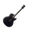 Dean MAKO TBK - электроакустическая гитара,25 1/4,EQ,тюнер, цвет – прозрачный черный - фото 115257
