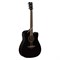 YAMAHA FGX800C BL - электроакустическая гитара с вырезом, цвет черный - фото 118637