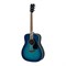 YAMAHA FG820 SSB - акустическая гитара, дредноут, верхняя дека массив ели, цвет прозрачный голубой - фото 119870