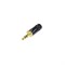 NEUTRIK NYS231BG - джек стерео, кабельный, 3.5 мм, корпус металл, цвет - черный - фото 119996