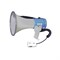 SHOW ER-66SW - мегафон ручной 25 Вт, выносной микрофон, сирена+свисток, пластик - фото 122654