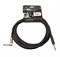 INVOTONE ACI1206/BK - инструм. кабель,6,3 джек моно <-> 6,3 джек моно угловой, длина 6 м (черный) - фото 123378