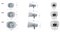 AMC HQ 10 Рупорный громкоговоритель пластиковый 10/ 7.5/ 5/ 2.5Вт - 100В, белый, IP66,  12шт. в коробке: 58х50х54см. - фото 150412